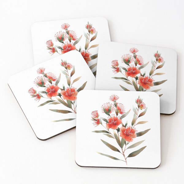 Item preview, Native Australian Flora, Flower, Bottlebrush (Callistemon) designed and sold by PapuruDesigns.
