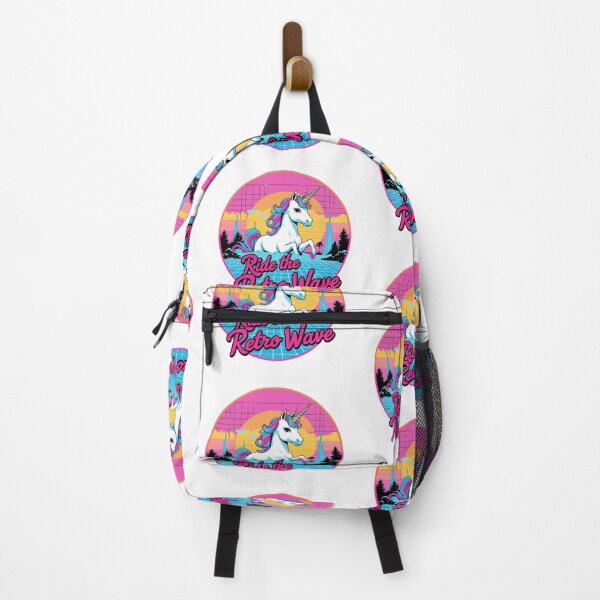Item preview, Ride the Retro Wave – Synthwave Unicorn designed and sold by zoughlal.