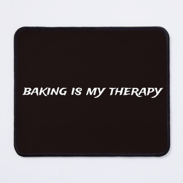 Item preview, Baking is my Therapy designed and sold by Boardwalkmerch.