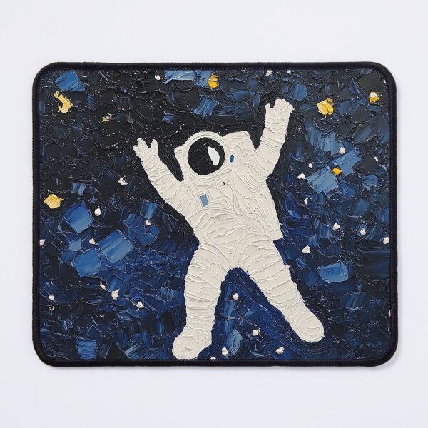 Item preview, Astronaut | Post-impressionist painting style designed and sold by ComicsFactory.