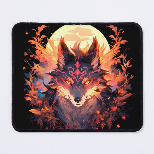 Item preview, The Fireborn Wolf designed and sold by Hirako Nakatsu.