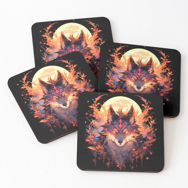 Item preview, The Fireborn Wolf designed and sold by Hirako Nakatsu.