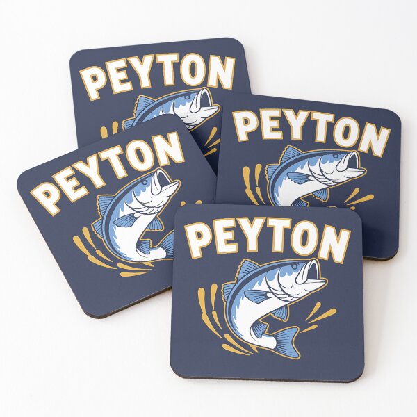 Item preview, Peyton name, Funny gifts for Fishing designed and sold by MikeKart.