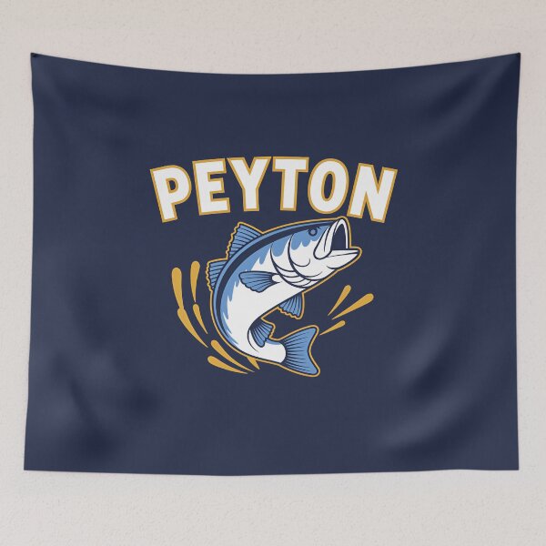 Item preview, Peyton name, Funny gifts for Fishing designed and sold by MikeKart.