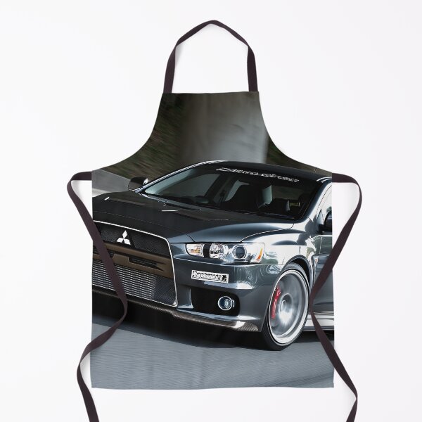 Item preview, Blue Mitsubishi Lancer Evo X Poster – JDM Performance Wall Art VI designed and sold by AutoPopStudio.