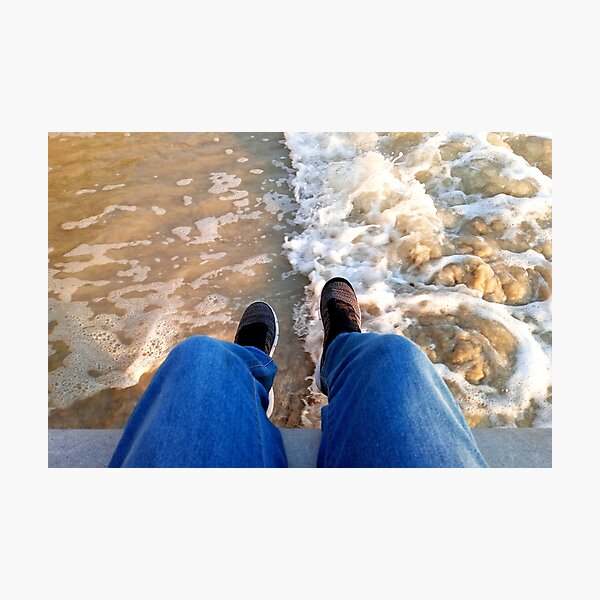 Item preview, Waves Break Beneath My Feet designed and sold by Ashley Beckton.