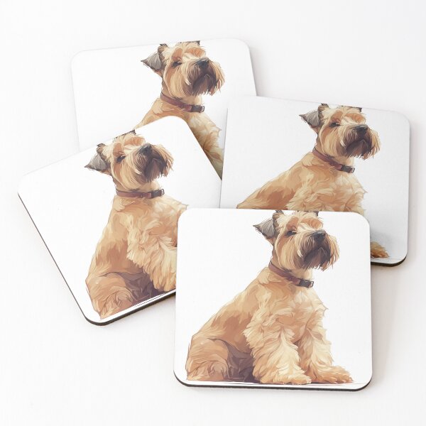 Item preview, Cute Soft Coated Wheaten Terrier dog designed and sold by SMARTKIT  DESIGNAGENCY.
