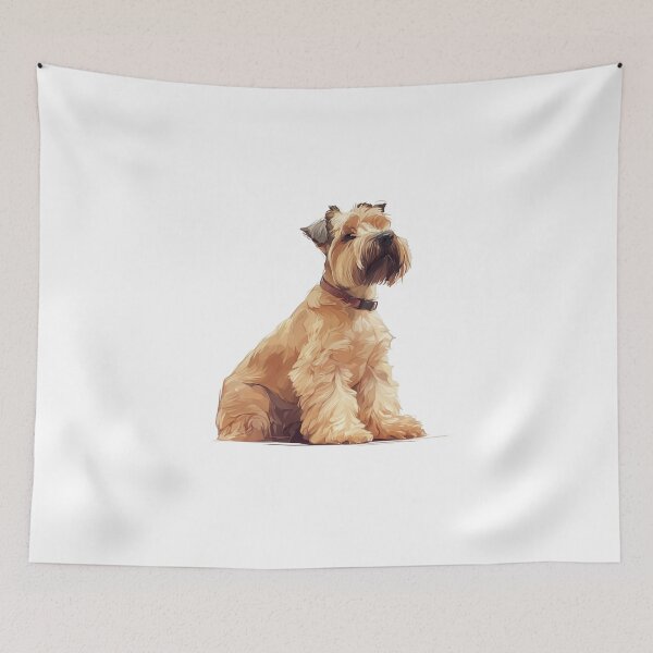 Item preview, Cute Soft Coated Wheaten Terrier dog designed and sold by SMARTKIT  DESIGNAGENCY.