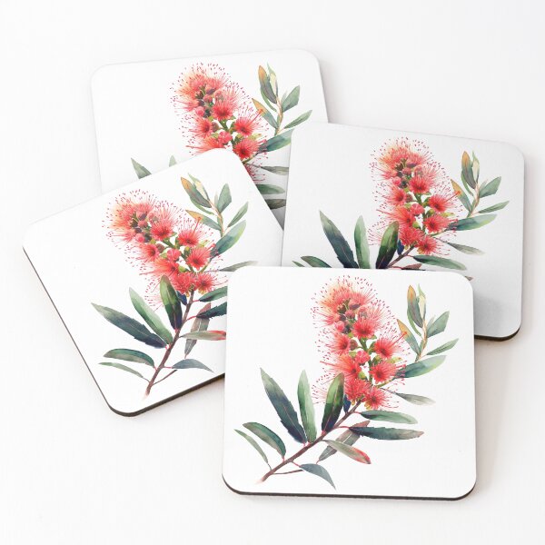Item preview, Native Australian Flora, Flower, Bottlebrush (Callistemon) designed and sold by PapuruDesigns.