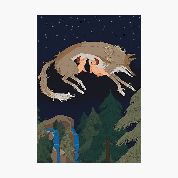 Item preview, Romulus and Remus designed and sold by AaronDaykin.