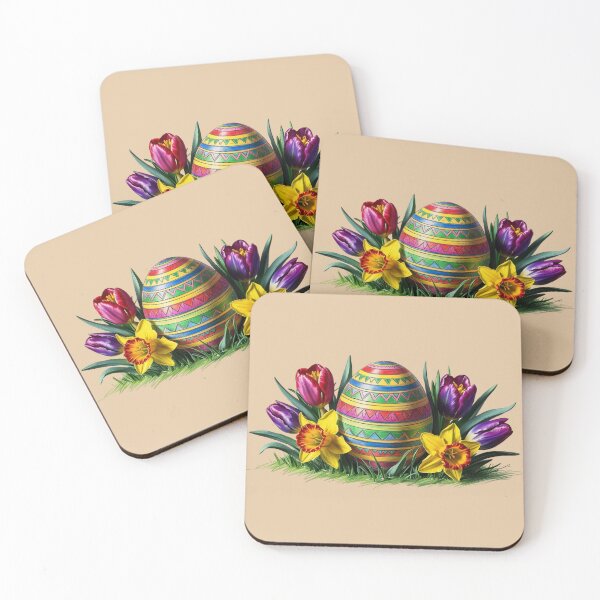Item preview, Happy Easter Easter Egg Flowers Spring designed and sold by Design_Your_Day.