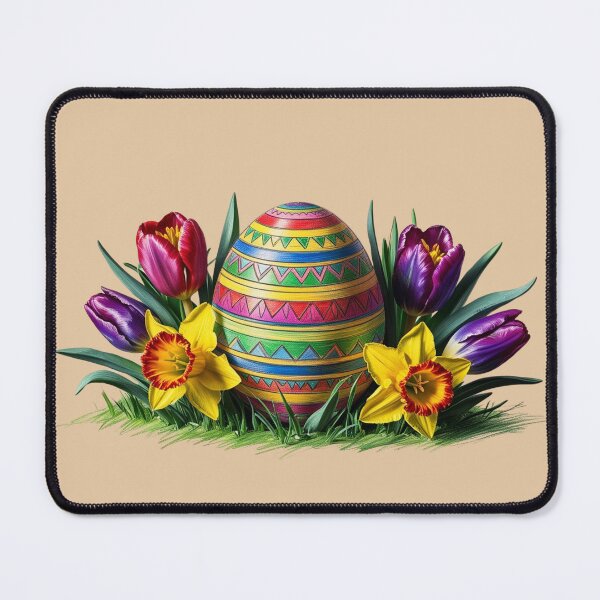 Item preview, Happy Easter Easter Egg Flowers Spring designed and sold by Design_Your_Day.