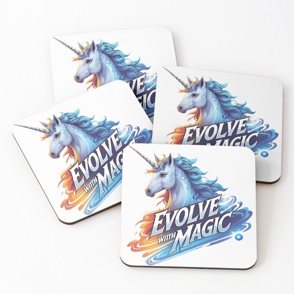 Item preview, Evolve with Magic - Time-Traveling Unicorn designed and sold by zoughlal.