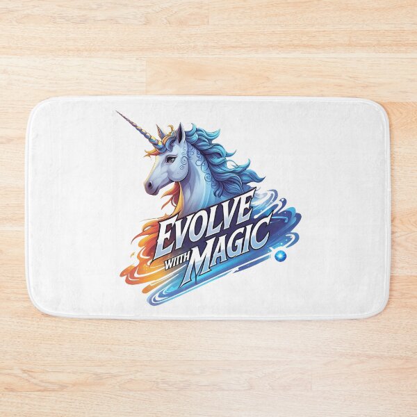Item preview, Evolve with Magic - Time-Traveling Unicorn designed and sold by zoughlal.