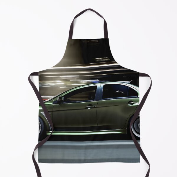 Item preview, Green Mitsubishi Lancer Evo X Poster – Bold JDM Wall Art VII designed and sold by AutoPopStudio.
