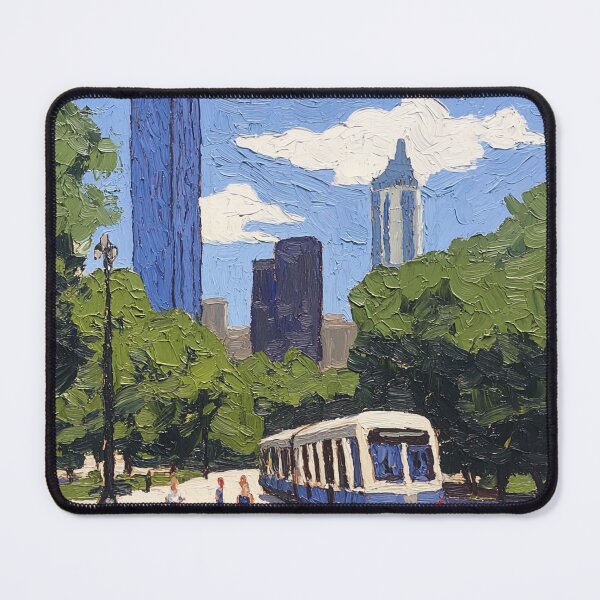 Item preview, Atlanta | Post-impressionist painting style designed and sold by ComicsFactory.