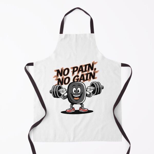 Item preview, No Pain, No Gain - Funny Fitness Cartoon designed and sold by MrERNST.