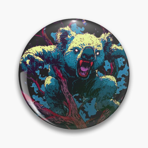 Aperçu de l'œuvre Drop Bear – L’attaque des cryptides australiens créée et vendue par blampop.