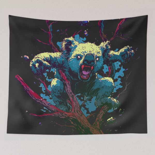 Artikelvorschau, Drop Bear – Australischer Kryptidenangriff entworfen und verkauft von blampop.