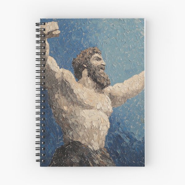 Item preview, Atlas | Post-impressionist painting style designed and sold by ComicsFactory.