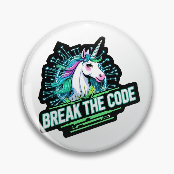 Item preview, Break the Code - Digital Unicorn Revolution designed and sold by zoughlal.