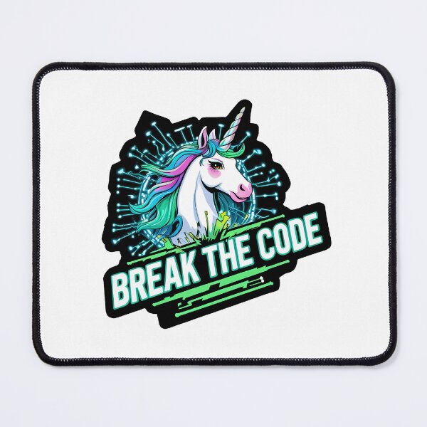 Item preview, Break the Code - Digital Unicorn Revolution designed and sold by zoughlal.
