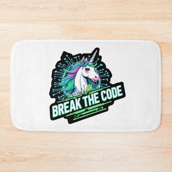 Item preview, Break the Code - Digital Unicorn Revolution designed and sold by zoughlal.