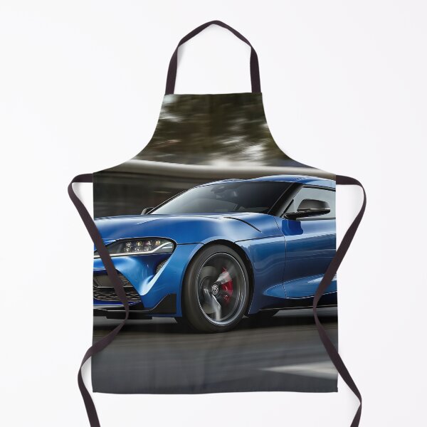 Item preview, Blue Toyota Supra Poster – Iconic JDM Power designed and sold by AutoPopStudio.