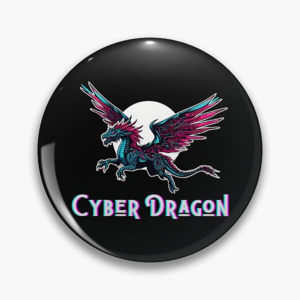 Item preview, Cyber Dragon: Futuristic Neon Fantasy Art designed and sold by Psycho-Crazy.
