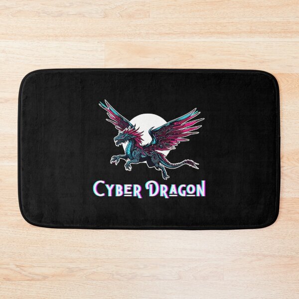 Item preview, Cyber Dragon: Futuristic Neon Fantasy Art designed and sold by Psycho-Crazy.