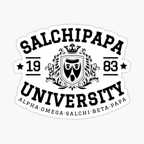 Item preview, Salchipapa University Joke Logo designed and sold by Rosa-Melano.