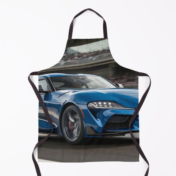 Item preview, Blue Toyota Supra Poster – Iconic JDM Power II designed and sold by AutoPopStudio.