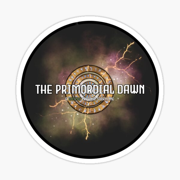Item preview, Primordial Dawn (Round) designed and sold by Lykksie.
