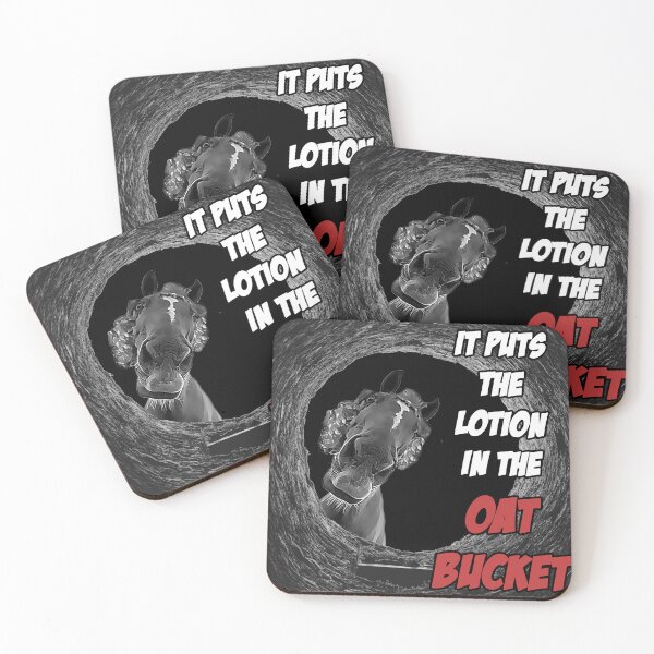 Item preview, Have a horse that's obsessed with the oat bucket? designed and sold by ImALuckyDog.
