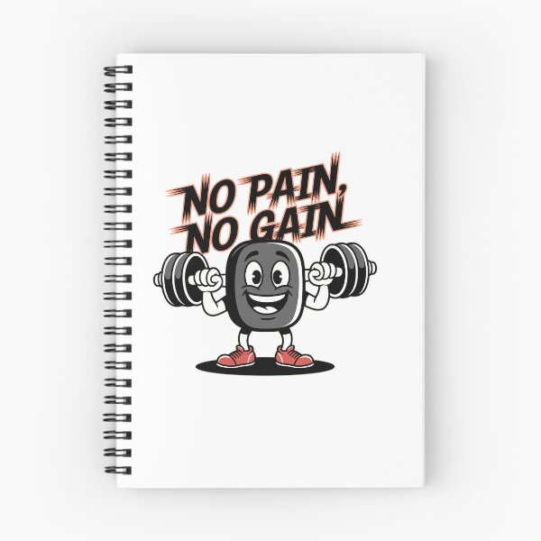 Item preview, Sin dolor no hay ganancia - Dibujo animado divertido sobre fitness designed and sold by MrERNST.
