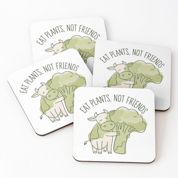 Item preview, eat plants, not friends designed and sold by JSOA-Arrow.