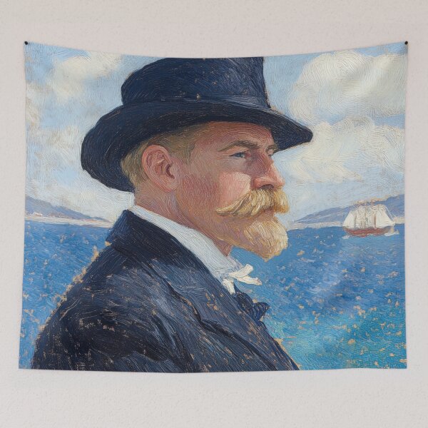 Item preview, Augustus Henry Fitzroy | Post-impressionist painting style designed and sold by ComicsFactory.