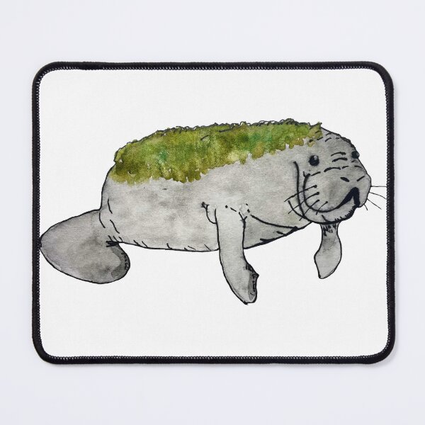 Item preview, Mossy Manatee  designed and sold by thetinytortoise.