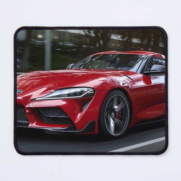 Item preview, Red Toyota Supra Poster – The Ultimate JDM Legend III designed and sold by AutoPopStudio.