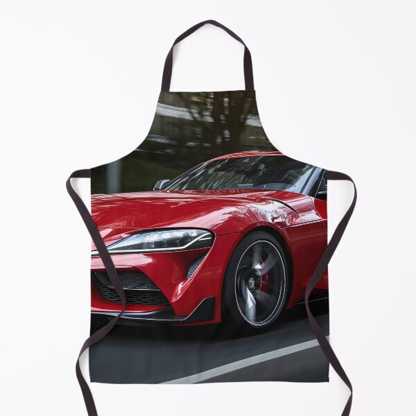 Item preview, Red Toyota Supra Poster – The Ultimate JDM Legend III designed and sold by AutoPopStudio.