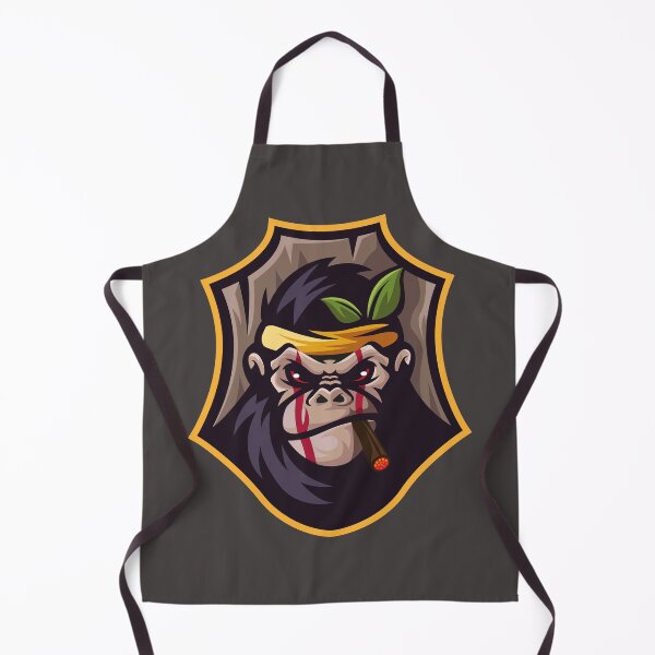Item preview, Gorilla with war makeup designed and sold by MerlinWear.