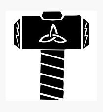 Whosoever Holds This Hammer... Photographic Print