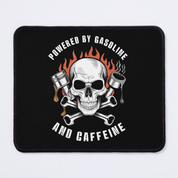 Item preview, Powered by Gasoline and Caffeine designed and sold by effateON.