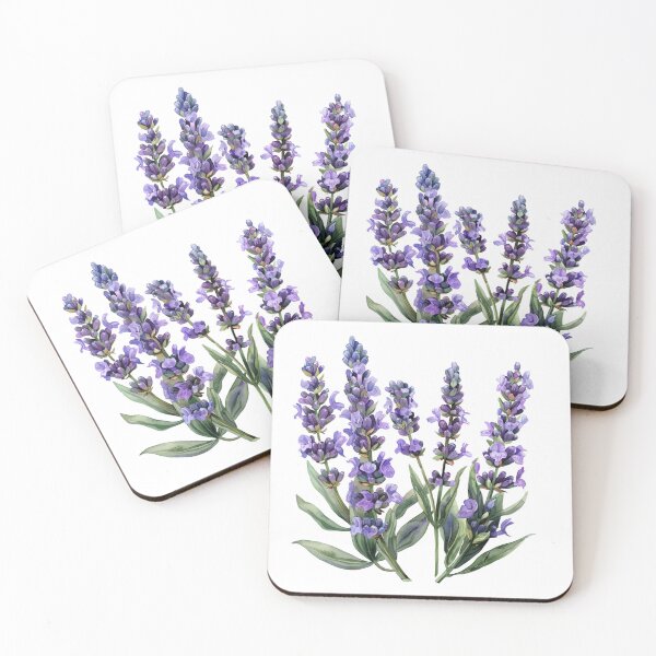 Item preview, Lavender Flower (Lavandula) Flora, Purple Flowers designed and sold by PapuruDesigns.