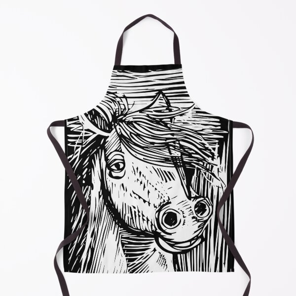 Item preview, Linocut Horse designed and sold by Made-by-Gus.