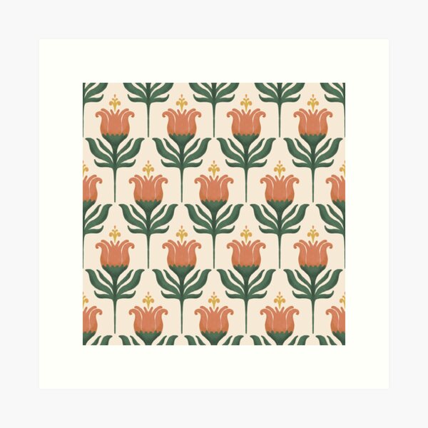 Item preview, Pink flower pattern designed and sold by GUFFOW.