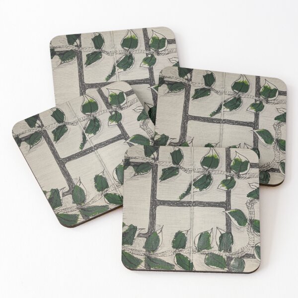 Item preview, Brick and vines designed and sold by LouCarberryArt.