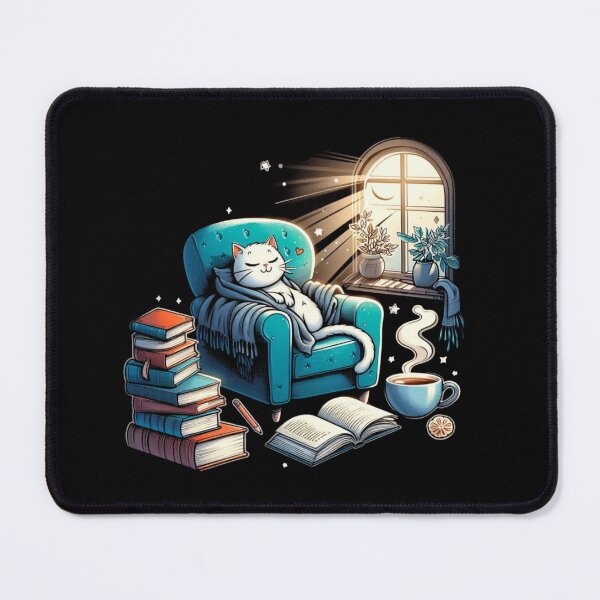Item preview, Whispers of Sunlight & Pages: A Cat's Serene Escape designed and sold by Coollzone.