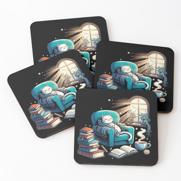 Item preview, Whispers of Sunlight & Pages: A Cat's Serene Escape designed and sold by Coollzone.