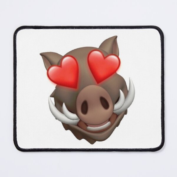 Item preview, Heart Eyes Hog designed and sold by Spike The Punch Design Co..